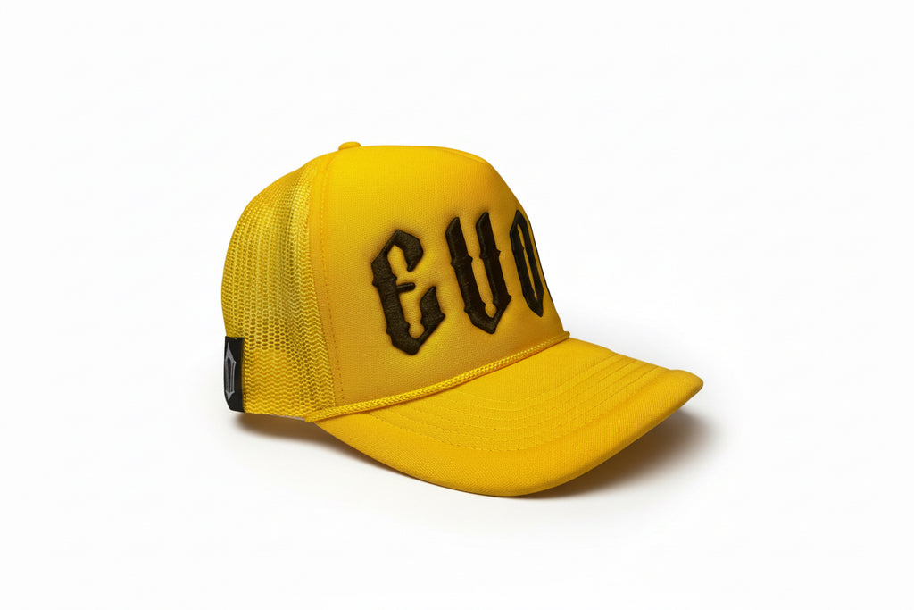 Yellow Foam Trucker