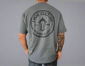 Anchored In Light Grey Tee