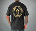 Anchored In Light Badge Tee Black/ Mustard