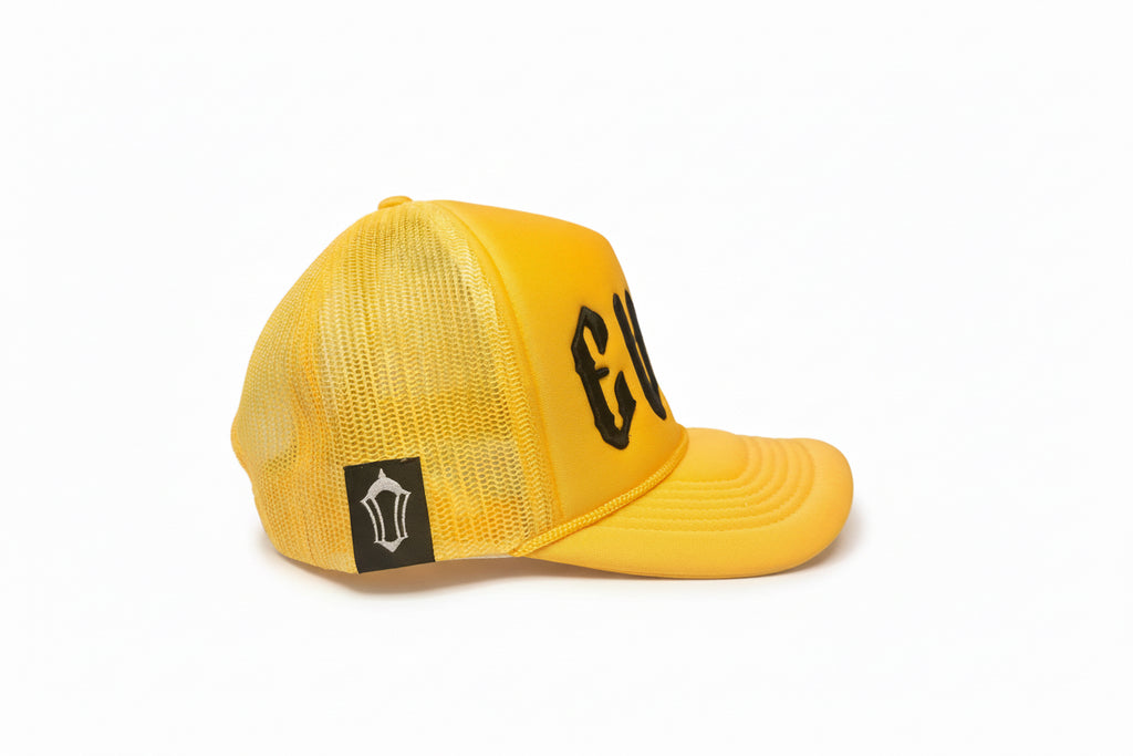 Yellow Foam Trucker