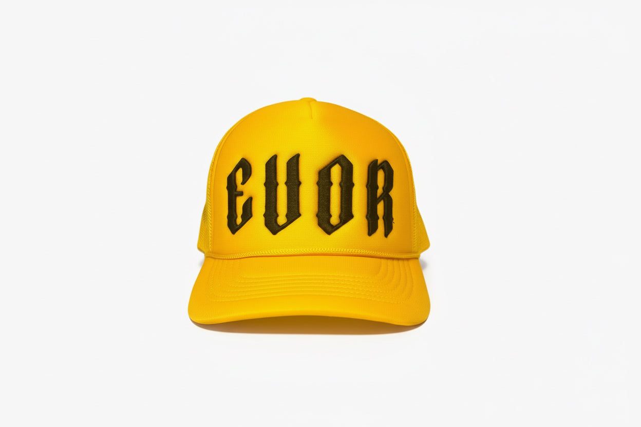 Yellow Foam Trucker