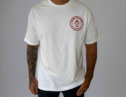 Anchored In Light White Tee